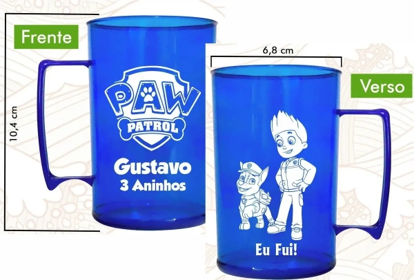 Kit Caneca Lembrancinha Acrilico 300ml - Image 7
