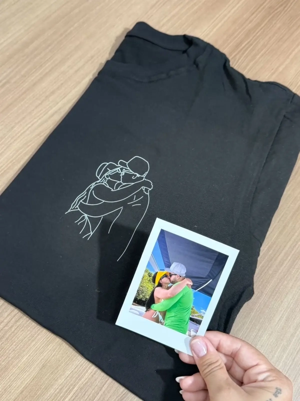 Camiseta com Foto Outline - Image 4