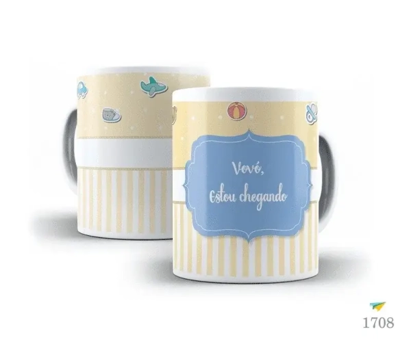 Caneca Vovó/Vovô Estou Chegando - Image 2