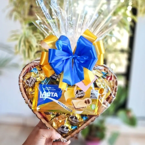Coração de Chocolate Recheados