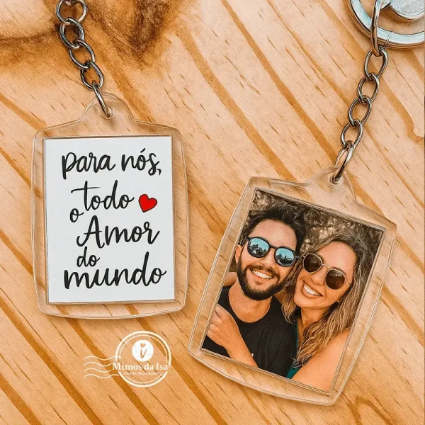 Chaveiro Acrílico Personalizado - Image 2