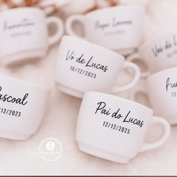 Kit de Xícaras com Caixa Personalizada - Image 4