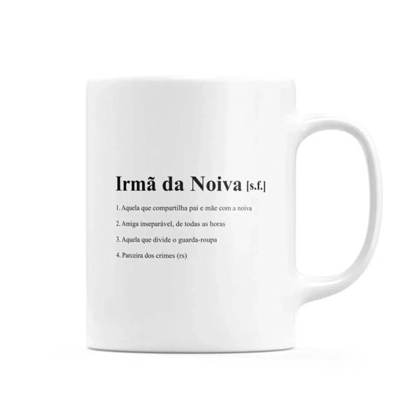 Caneca Definições Casamento