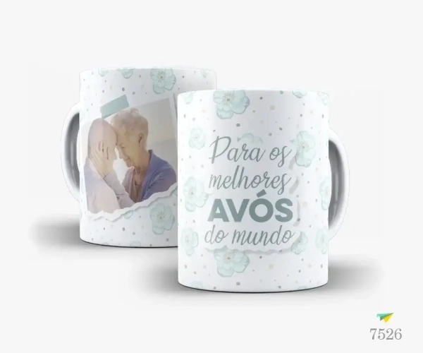 Caneca Para Os Melhores Avós Do Mundo