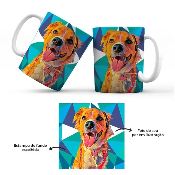 Caneca Ilustra Pet - Image 8
