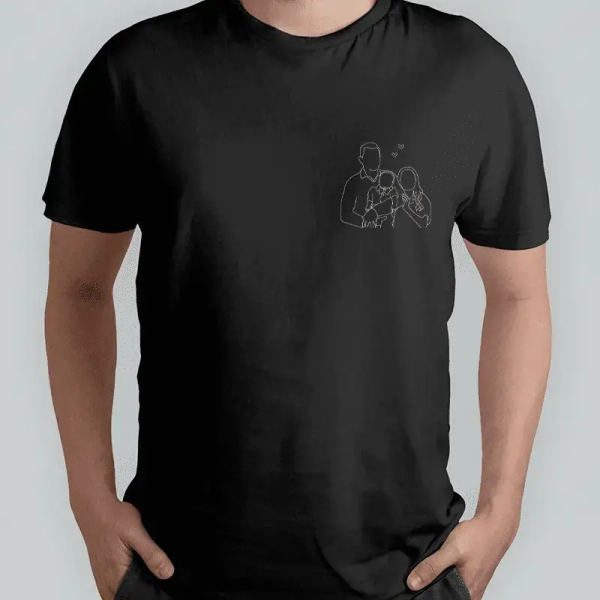 Camiseta com Foto Outline | Especial dia dos Pais - Image 3
