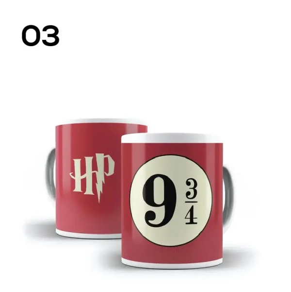 Caneca Harry Potter - Várias Estampas