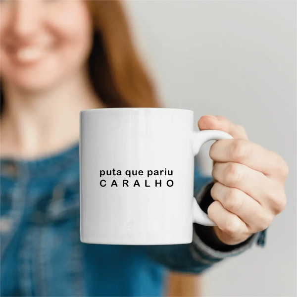 Caneca Puta que Pariu Caralho - Image 2