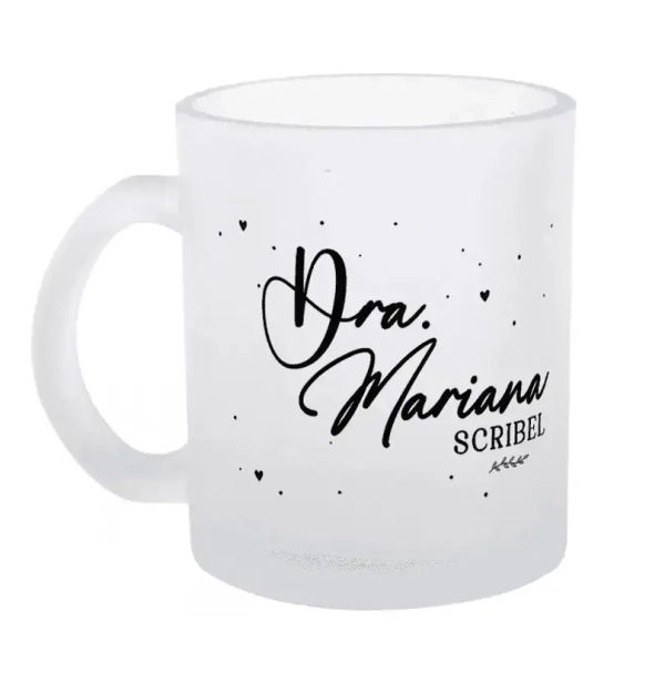 Caneca de Vidro Jateado - Personalizada - Image 3