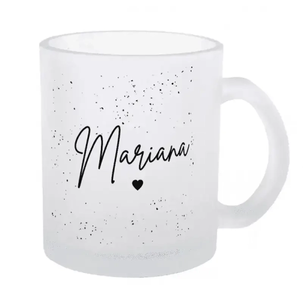 Caneca de Vidro Jateado - Personalizada - Image 5
