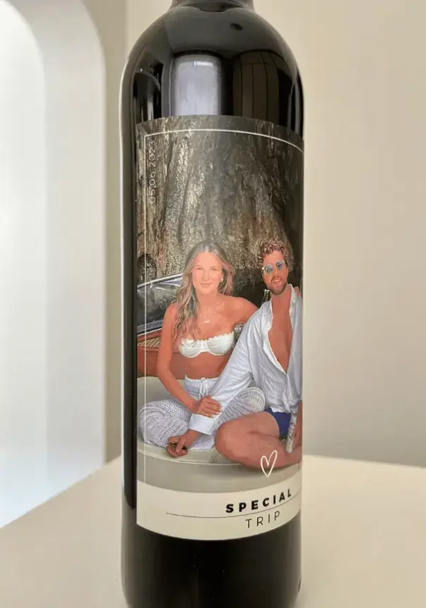 Rótulo de Vinho Personalizado