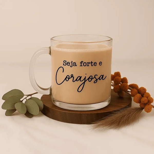 Caneca de Vidro Personalizada - Image 2