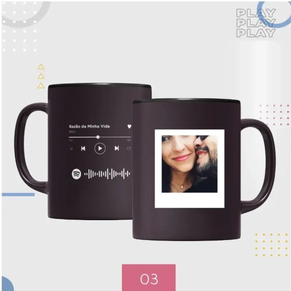 Caneca Interativa Spotify