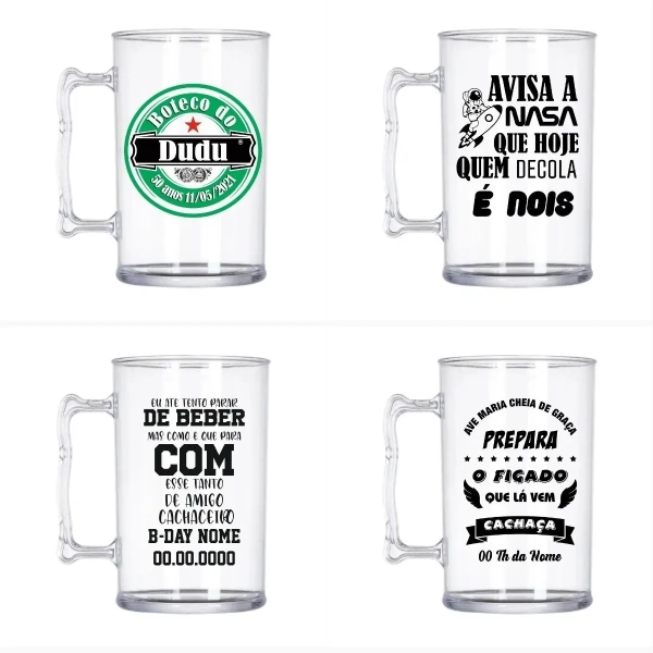 Kit Caneca Lembrancinha Acrilico 300ml - Image 3