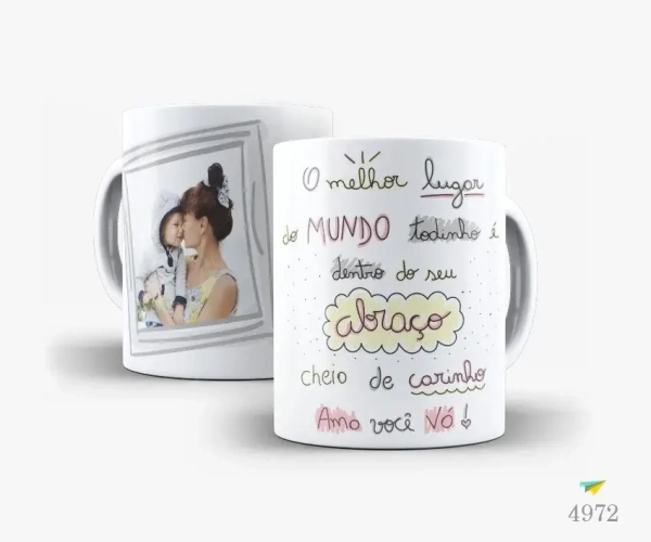 Caneca Amo Você Vó/Vô - Image 2