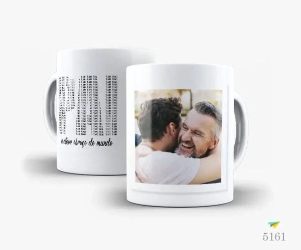 Caneca Pai O Melhor Abraço Do Mundo