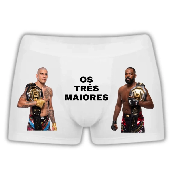 Cueca Os 3 Maiores do UFC