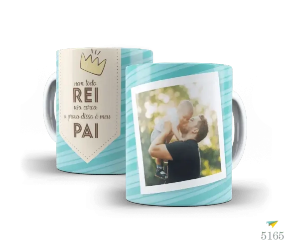 Caneca nem todo rei usa coroa