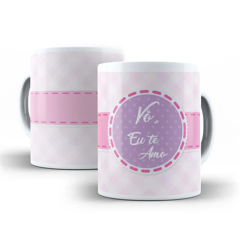 Caneca Vó Eu Te Amo