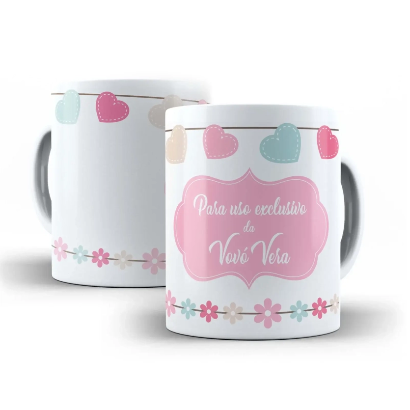 Caneca Para Uso Exclusivo da Vó