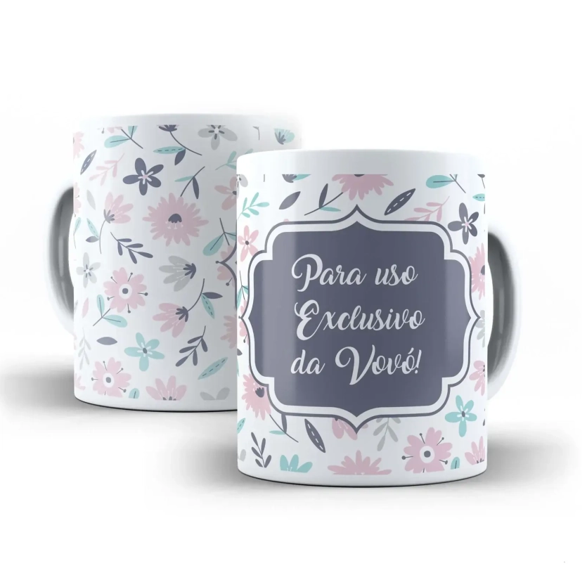 Caneca Para Uso Exclusivo da Vovó