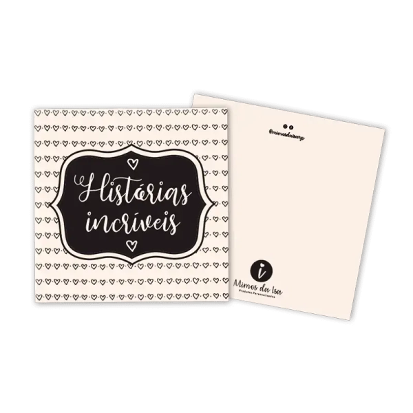 Álbum de Figurinhas - Histórias Incríveis - 15 fotos