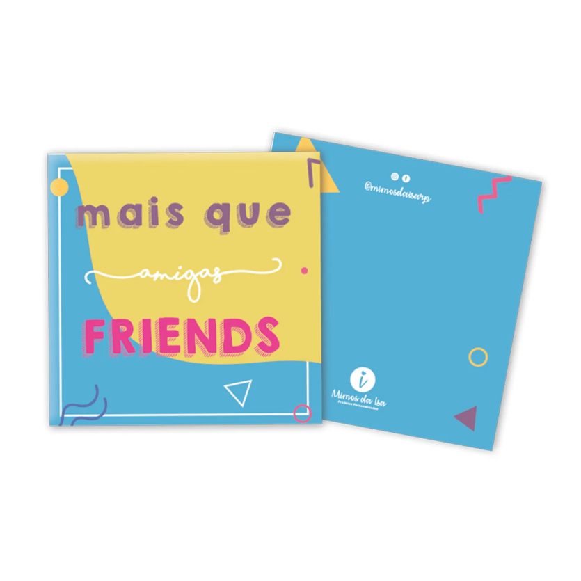 Álbum de Figurinhas - Mais que amigas, Friends - 15 fotos