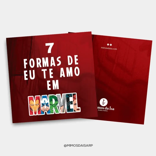 Álbum 7 formas de te amar em Marvel