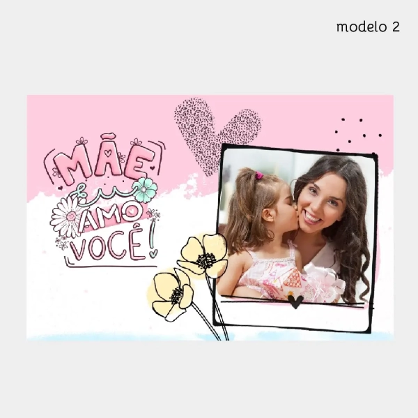 Imã de Geladeira Mãe Eu Te Amo - Image 2