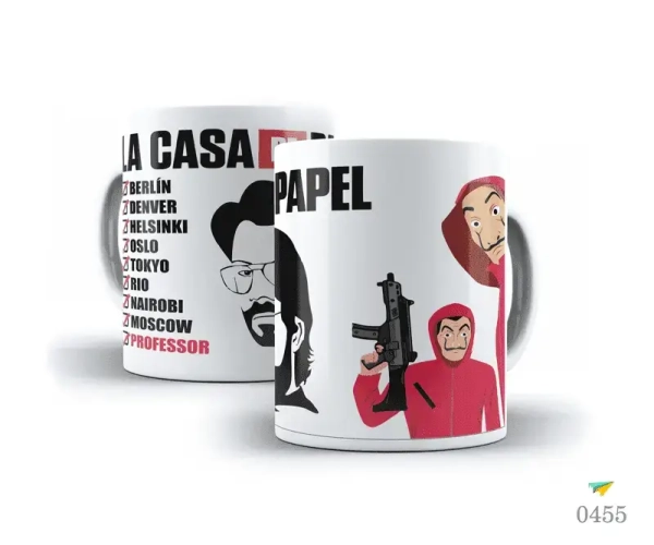 Caneca La Casa de Papel - Image 3