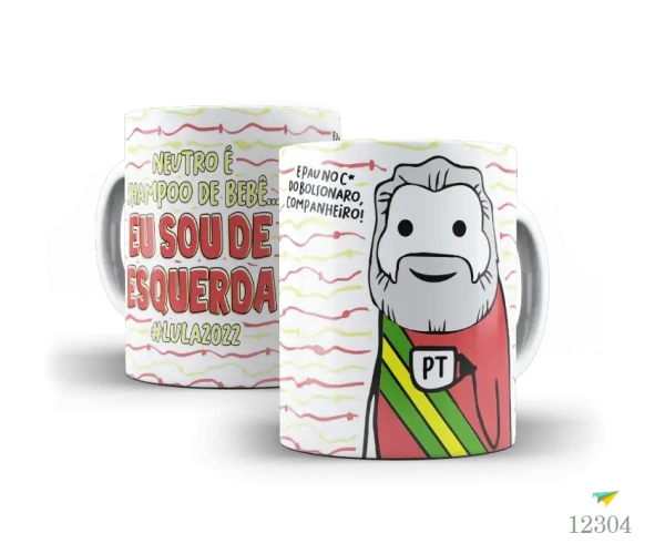 Caneca Lula Flork