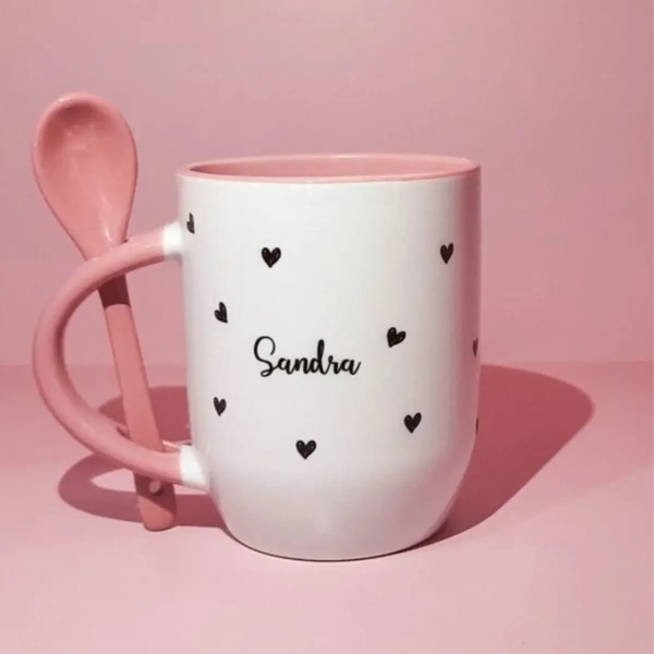 Caneca com Colher