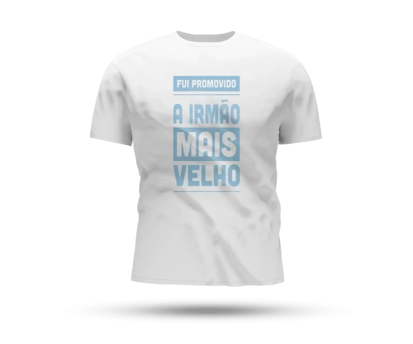 Camiseta Promovido a Irmão Mais Velho
