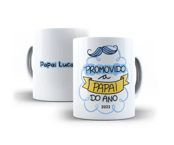 Caneca Promovido a Papai do Ano