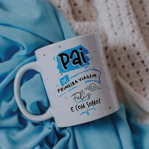 Caneca Pai de Primeira Viagem