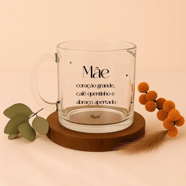 Caneca de Vidro Personalizada - Image 3