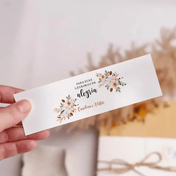 Cinta para Lágrimas de alegria