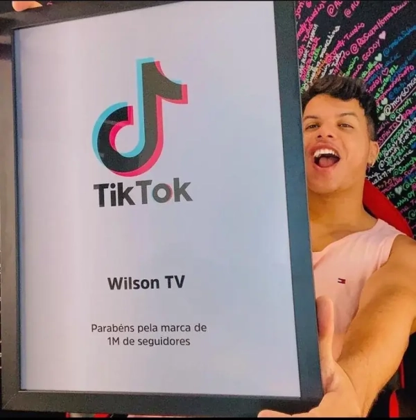 Placa Tiktok
