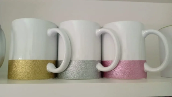 Caneca Faixa Glitter