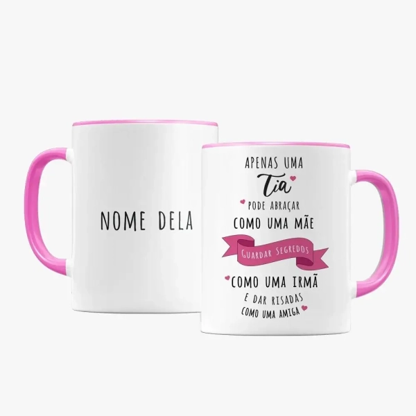 Caneca Apenas uma Tia pode abraçar como uma Mãe - Image 2