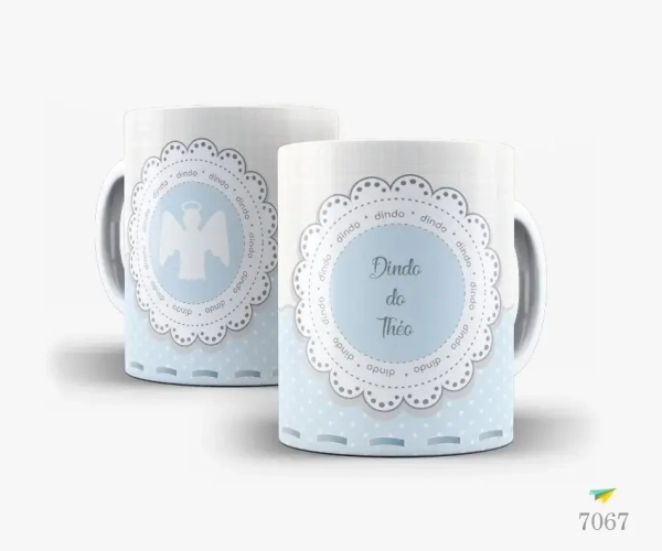 Caneca Dindo (a) + Nome