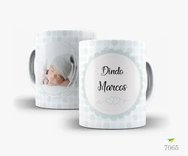 Caneca Dindo (a) + Nome 2