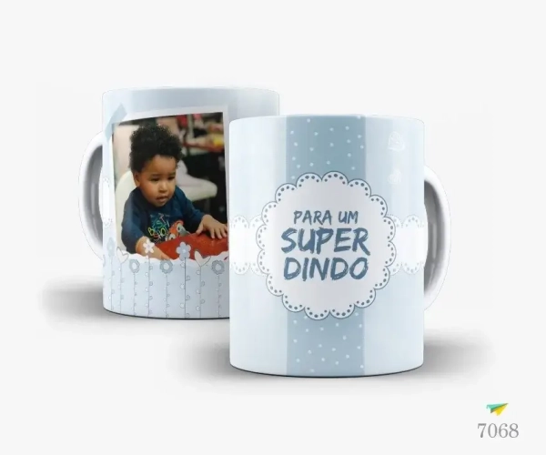 Caneca Para um Super Dindo (a) - Image 2