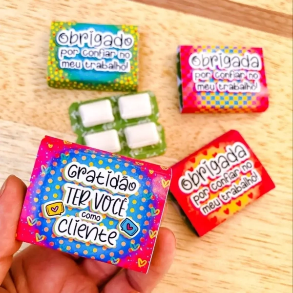 Chicletes Personalizados