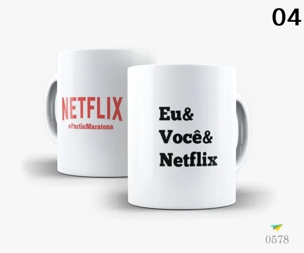 Caneca Netflix #PartiuMaratona - Image 3