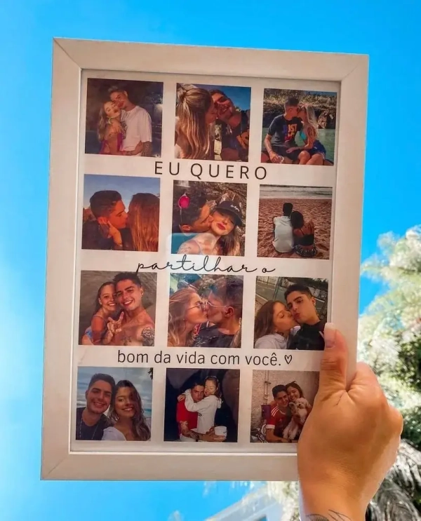 Quadro Mosaico com Frase - Image 2