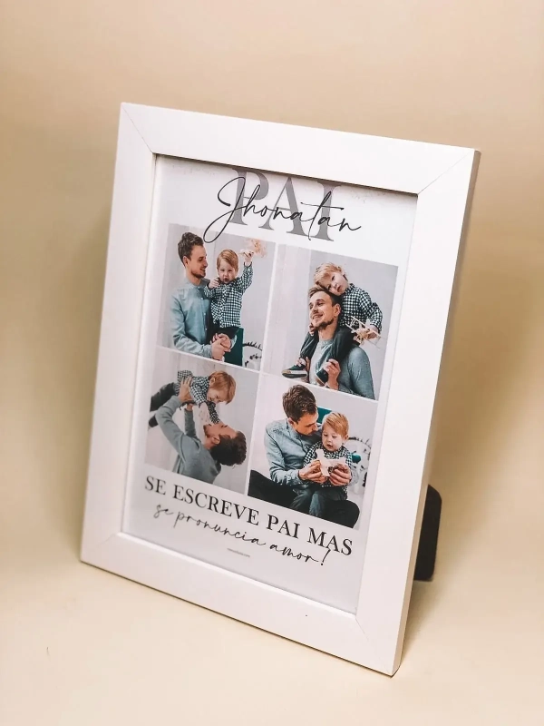 Quadro Se Escreve Pai Mas Se Pronuncia Amor