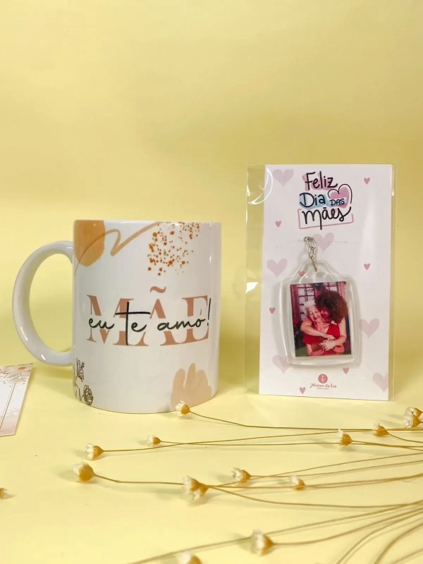Kit Caneca e Chaveiro