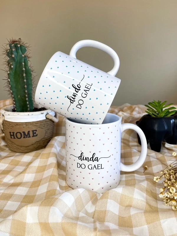 Caneca Dindos Minimalista