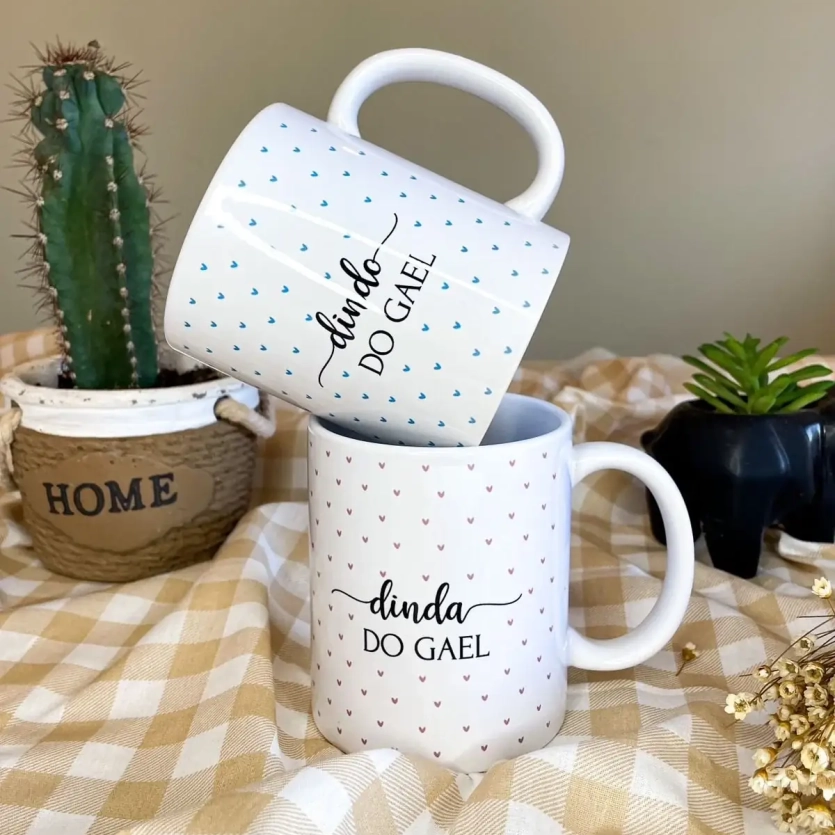 Caneca Dindos Minimalista